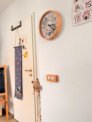 Routime im Spielzimmer Ambiente - sprechende Uhr für Kinder